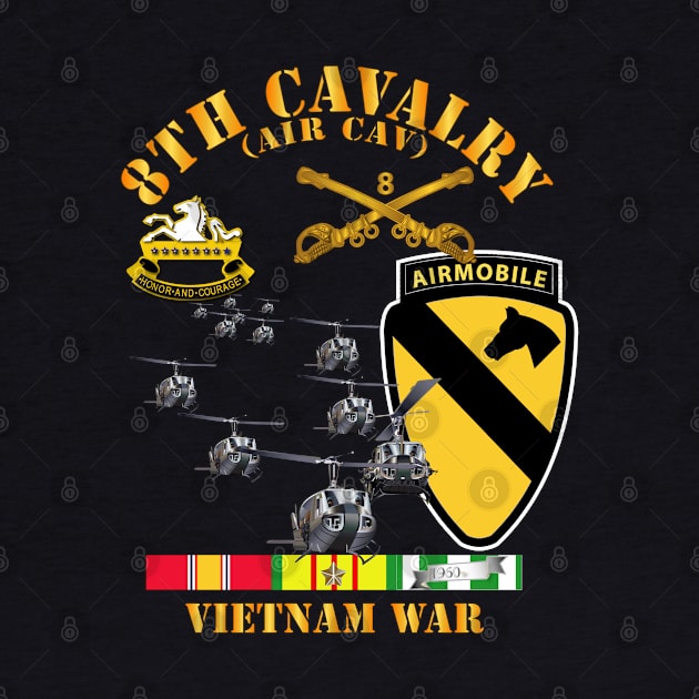 8th Cavalry (Air Cav) - 1st  Cav Division w SVC by twix123844